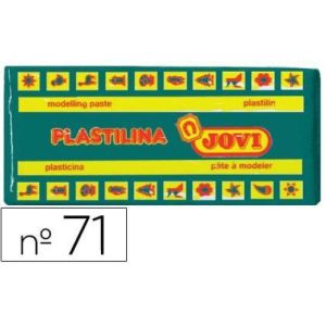 PLASTILINA 71/S VERDE OSCURO MEDIANA