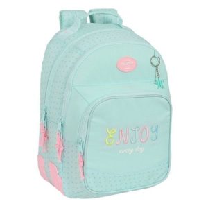 MOCHILA DOBLE ADAPT.CARRO RECICLADO BLACKFIT8 "ENJ