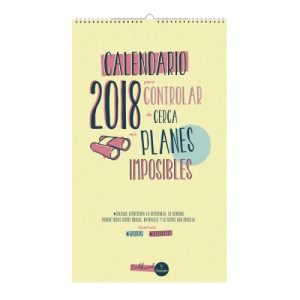 CALENDARIO PARED TALKUAL 2018