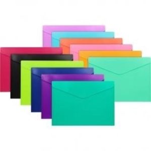 SOBRE PORTADOCUMENTOS VELCRO A5 PP 200 MICRAS SOFT