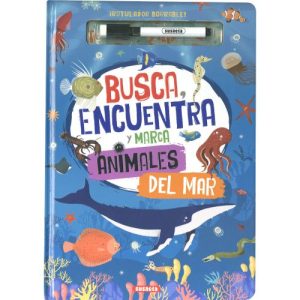 BUSCA ENCUENTRA Y MARCA ANIMALES DEL MAR
