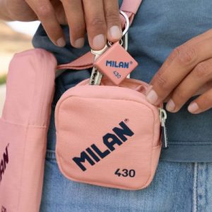 MONEDERO PEQUE?O MILAN 430 SINCE 1918 ROSA