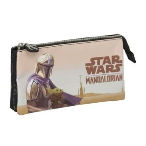 PORTATODO TRIPLE THE MANDALORIAN "THIS IS THE WAY"