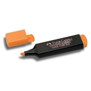 MARCADOR FABER CASTELL TEXTLINER NARANJA