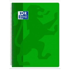 BLOC OXFORD F.80H 90G PPCN4 VERDE