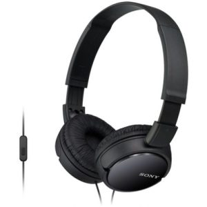 AURICULARES SONY MDRZX110APB/ CON MICRÓFONO/ JACK 3.5/ NEGROS