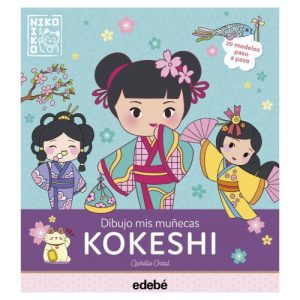 DIBUJO MIS MUÑECAS KOKESHI