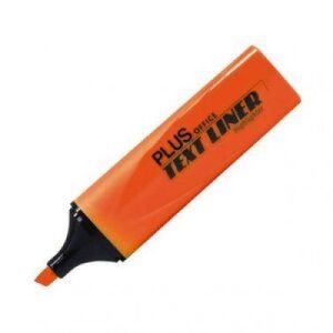 MARCADOR PLUS TEXTLINER NARANJA PASTEL
