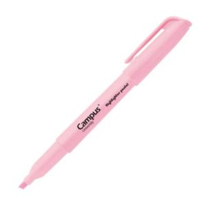 MARCADOR FLUORESCENTE PEN CAMPUS ROSA PASTEL