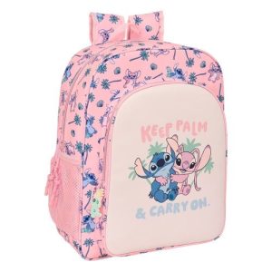 MOCHILA JUNIOR ADAPT.CARRO STITCH "BEACH"