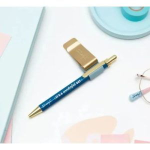 PEN CLIP HOLDER+PEN DIARY