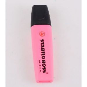 MARCADOR STABILO BOOS ROSA