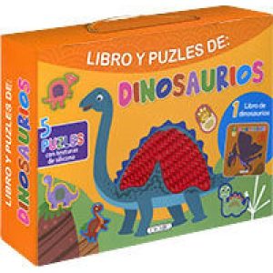 LIBRO Y PUZLES DE: DINOSAURIOS
