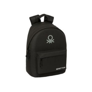 MOCHILA PARA PORTATIL 14,1" BENETTON BASICS "NEGRO