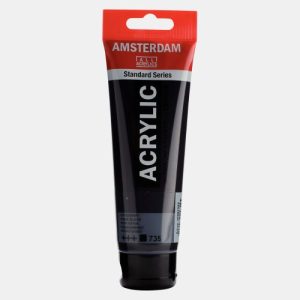 PINTURA ACRILICA TALENS 120ML NEGRO