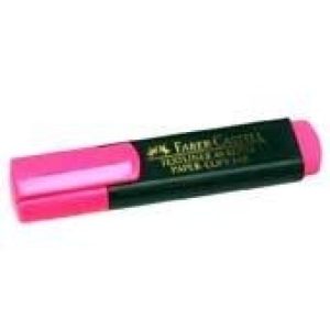 MARCADOR FABER CASTELL TEXTLINER ROSA