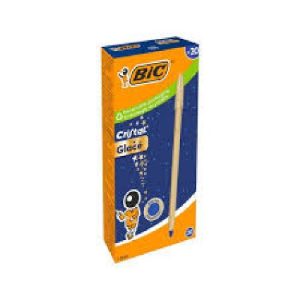 BOLIGRAFO BIC CRISTAL GLACE ORO AZUL