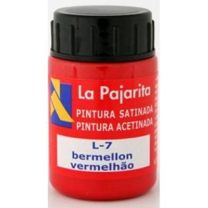 TEMPERA LA PAJARITA 35ML BERMELLON L-7