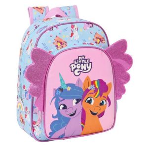 MOCHILA INFANTIL ADAPT.CARRO MY LITTLE PONY "WILD
