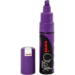 ROTULADOR UNI-CHALK 8MM VIOLETA