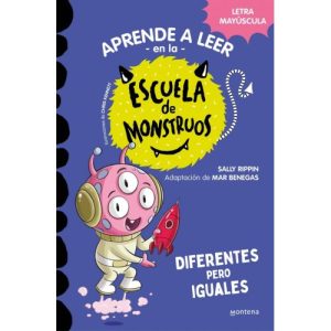 APRENDE A LEER ESCUELA MONSTRUOS 17 DIFERENTES