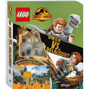 Lego Jurassic World. Owen vs. Delacourt