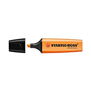 MARCADOR STABILO BOOS NARANJA