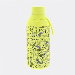 BOTELLA ACERO INOXIDABLE 500ML PISTACHIO NEW GAMER
