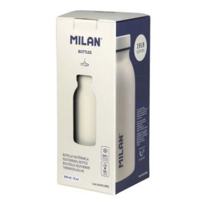 BOTELLA ISOTERM ACERO INOX 354ML BEIGE
