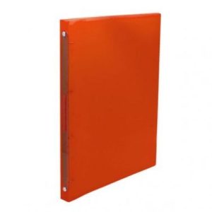 CARPETA FLEXIBLE PLUS A4 4 ANILLAS 16 MM ROJO
