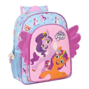 MOCHILA JUNIOR ADAPT.CARRO MY LITTLE PONY "WILD &
