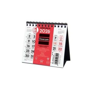 CALENDARIO 2026 SOBREMESA Nº GRANDES XXS FINOCAM