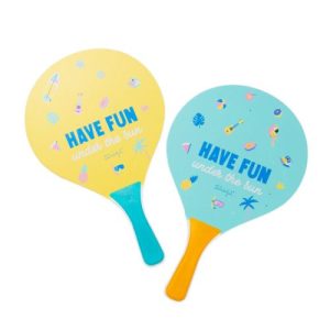 SET OF 2 BEACH BATS - HAVE FUN