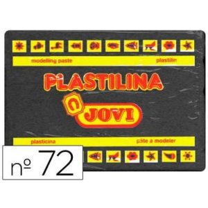 PLASTILINA 72/S NEGRA GRANDE