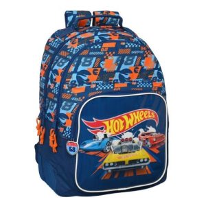 MOCHILA DOBLE ADAPT.CARRO HOT WHEELS "SPEED CLUB"