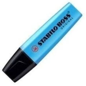 MARCADOR STABILO BOOS AZUL