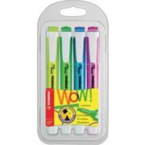 MARCADOR FLUORESCENTE STABILO SWING COOL 4 UD