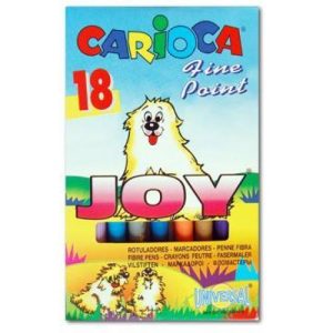 ROTULADOR CARIOCA JOY BLISTER CARTON 18 UDS