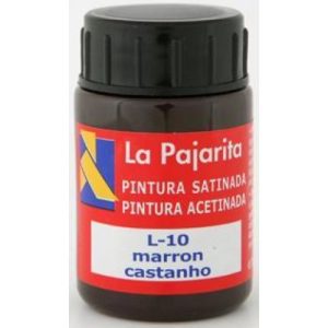TEMPERA LA PAJARITA 35ML MARR?N L-10