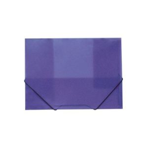 CARPETA GOMAS SOLAPA VIOLETA A4+