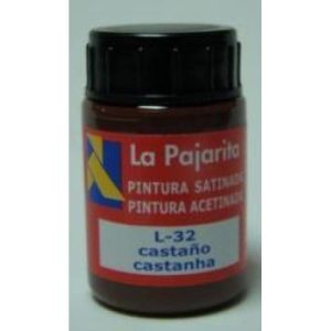 TEMPERA LA PAJARITA 35ML CASTA?O L-32