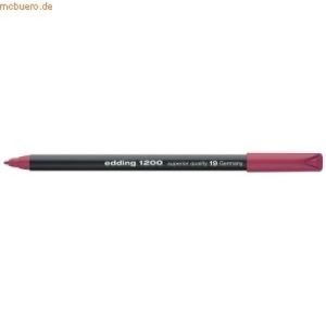 ROTULADOR EDDING 1200 - 19 - CARMIN