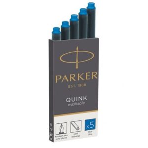 CARTUCHO TINTA PARKER AZUL B/5