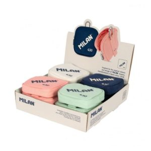 MONEDERO PEQUEÑO MILAN 430 SINCE 1918 BEIGE
