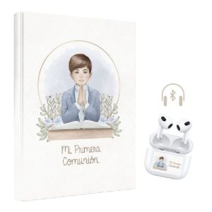 LIBRO COMUNION NIÑO ORLA + AURICULARES