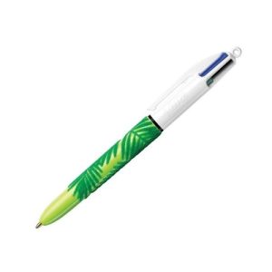 BOLIGRAFO 4 COLORES BIC VELOUR VERDE