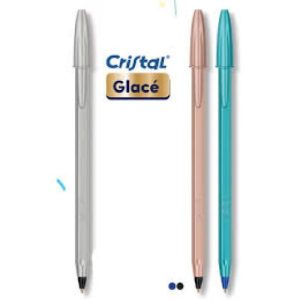 BOLIGRAFO PLATA GLACÉ NEGRO