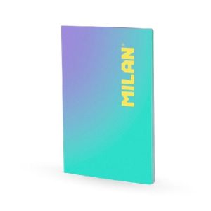 LIBRETA MILAN A4 SUNSET CUADRO VERDE