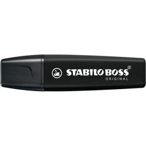 MARCADOR STABILO BOSS ORIGINAL NATURECOLORS NEGRO
