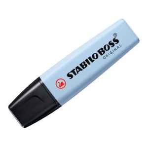 MARCADOR STABILO BOOS AZUL VENTOSO PASTEL